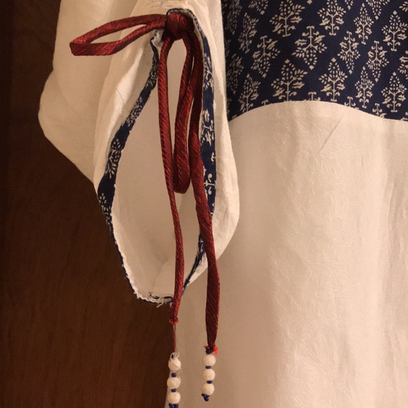 Rama’s mixed print tunic - Picture 5 of 13